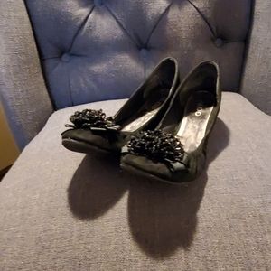 Aldo  black flats size 9